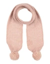 1+ In The Family 1 + In The Family Newborn Girl Scarf Blush Size - Acrylic, Wool, Alpaca Wool In Pink