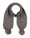 1+ In The Family Babies' 1 + In The Family Newborn Girl Scarf Lead Size - Acrylic, Wool, Alpaca Wool In Grey
