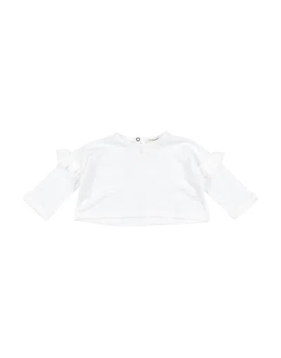 1+ In The Family Babies' T-shirts In White