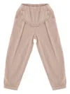 1+ In The Family Ruffle-detail Corduroy Trousers In Pink