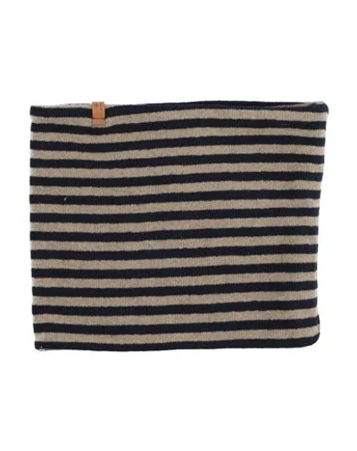 1+ In The Family Babies' 1 + In The Family Toddler Boy Scarf Taupe Size - Cotton, Acrylic, Synthetic Fibers, Viscose, Elastan In Brown