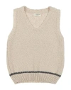 1+ In The Family 1 + In The Family Toddler Boy Sweater Beige Size 4 Cotton, Linen In Neutral