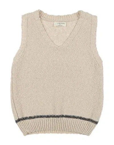 1+ In The Family Babies' 1 + In The Family Toddler Boy Sweater Beige Size 4 Cotton, Linen In Neutral