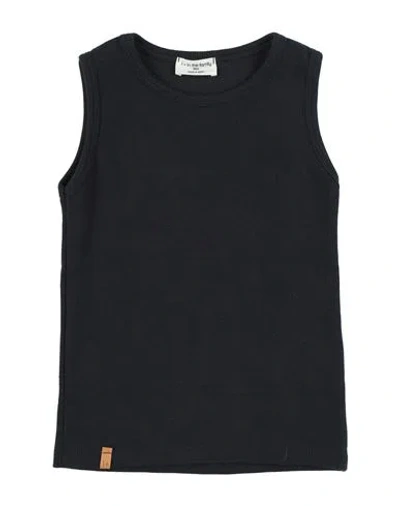 1+ In The Family Babies' 1 + In The Family Toddler Boy T-shirt Midnight Blue Size 4 Cotton, Elastane In Black