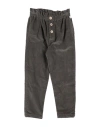 1+ In The Family Babies' 1 + In The Family Toddler Girl Pants Lead Size 4 Cotton, Elastane In Grey