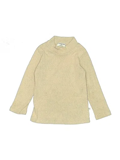 Pre-owned 1+ In The Family Kids' Turtleneck Sweater In Brown