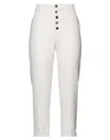 1-one Cropped Pants In Beige
