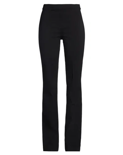1-one Woman Pants Black Size 4 Viscose, Polyamide, Elastane