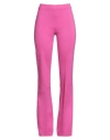 1-one Woman Pants Fuchsia Size 4 Viscose, Polyamide, Elastane