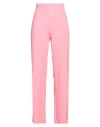 1-one Woman Pants Pink Size 6 Viscose, Elastane In Pink