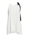 1-one Woman Top White Size 2 Acetate, Silk In White