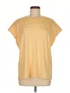 1 People Sleeveless T-shirt In Gold