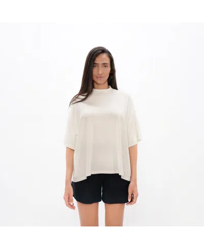 1 People Women's Beirut Boxy Tee In White