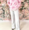1 The Woman Cupid Sweater In Pink In Pink