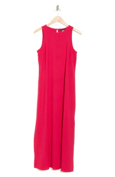 1.state Slit Maxi Dress In Fresh Berry Pink