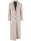 10 Corso Como Buttoned-up Overcoat In Neutrals