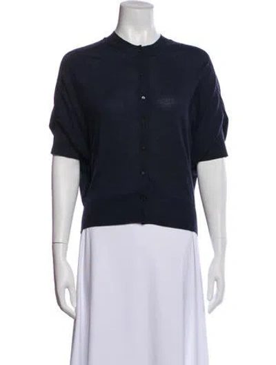 Pre-owned 10 Corso Como Cashmere Mock Neck Sweater In Gray