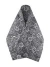 10 Corso Como Circle-pattern Scarf In Black