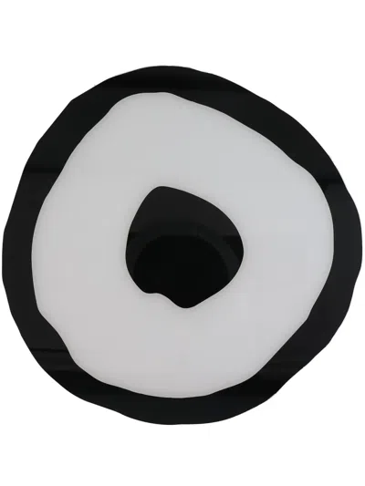10 Corso Como Circle-print Acrylic-glass Underplates (set Of Two) In Black