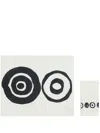 10 Corso Como Circles-print Linen Placemat And Napkin Set In Weiss