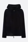 10 Corso Como Hooded Jacket In Blue