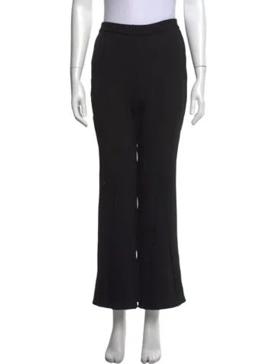 Pre-owned 10 Corso Como Flared Pants In Black