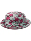10 Corso Como Floral Jacquard Bucket Hat In Grey