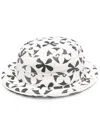10 Corso Como Floral Jacquard Bucket Hat In White