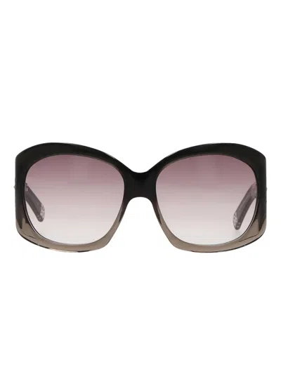 10 Corso Como Gradient Oval-frame Sunglasses
