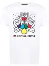 10 Corso Como Graphic Print Short-sleeved T-shirt In White