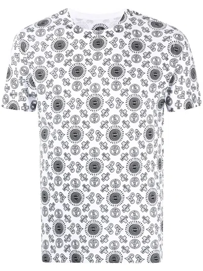 10 Corso Como Graphic Print Short-sleeved T-shirt In White