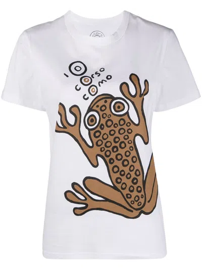 10 Corso Como Graphic-print T-shirt In White