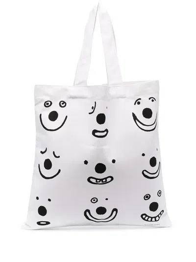 10 Corso Como Graphic-print Tote Bag In White