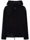 10 Corso Como Hooded Jacket In Blue