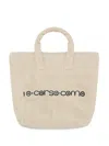 10 Corso Como Logo-embroidered Terry-cloth Tote Bag In Neutrals