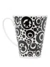 10 Corso Como Printed Porcelain Mug In Black