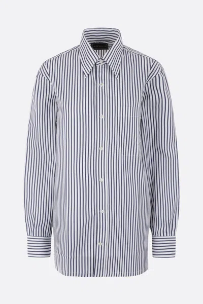 10 Corso Como Striped Cotton Shirt