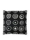 10 Corso Como Signature Circles Jacquard Pillow In Black