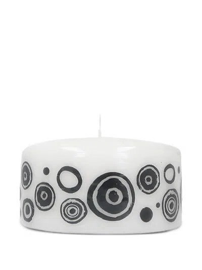 10 Corso Como Signature-circles Print Candle In White
