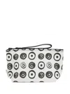 10 Corso Como Signature Circles-print Wash Bag In Weiss