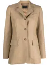 10 Corso Como Single-breasted Notched Blazer In Neutrals