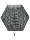 10 Corso Como Small Transparent-handle Umbrella In Black