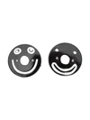 10 Corso Como Smile Sneaker Patches In Black