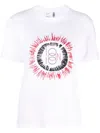 10 Corso Como Sun Logo Print T-shirt In White