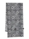 10 Corso Como Swirl-print Down-padded Scarf In Schwarz