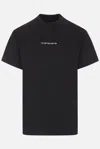 10 Corso Como Logo-print Cotton T-shirt In Black