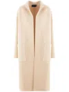 10 Corso Como Two-patched-pocket Coat In Neutrals