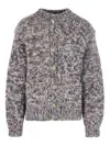 10 Corso Como X Federico Curradi Button-fastening Cardigan In Gray