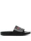 10 Corso Como X Fila Polka-dot Slides In Black
