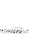 10 Corso Como X Fitflop Iqushion Flip-flops In White